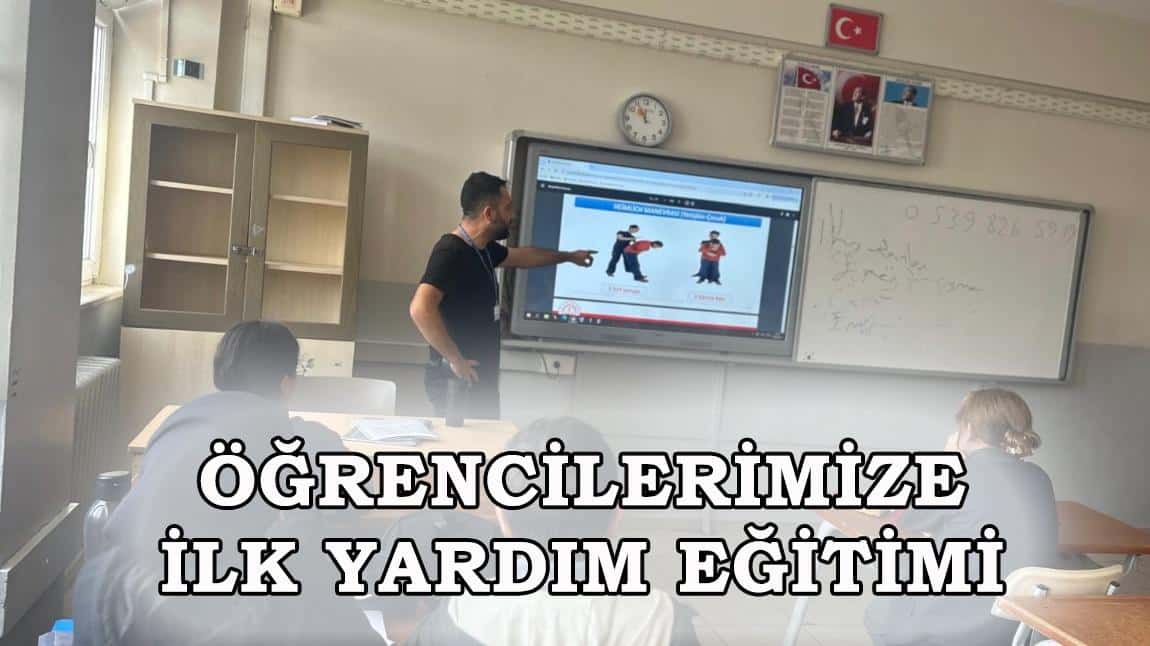 Öğrencilerimize İlk Yardım Semineri